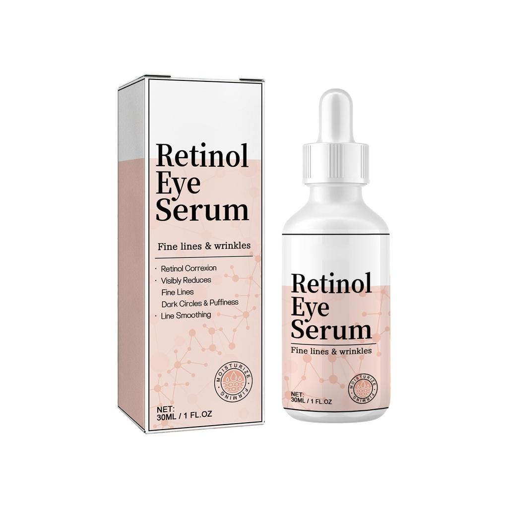 Крем для глаз с ретинолом, разглаживает мелкие морщинки вокруг глаз, убирает мешки под глазами, черные круги, подтягивает и увлажняет кожу вокруг глаз, 30 мл