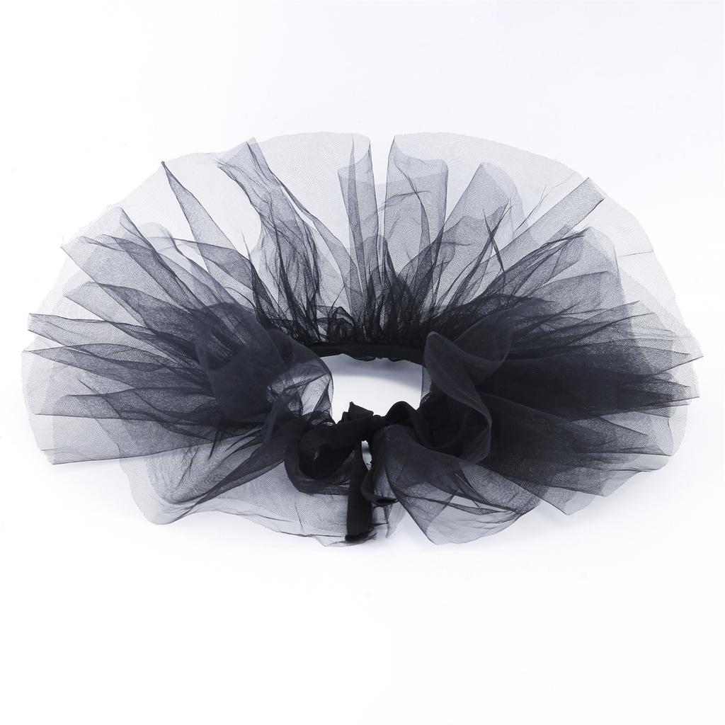 Многоцелевой жабо-воротник, многослойный кружевной воротник для маскарадов, вечеринок, косплей-мероприятий, костюмный шейный аксессуар, воротник для всех возрастов