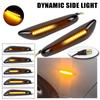 Smoke Lens Dynamic Flowing LED Turn Signal Side Marker Light 2Pcs Car Light For BMW E90 E91 E92 E93 E60 E87 E82 E46 Blinker Lamp Sequential