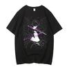 ZX TEE Горячая футболка для соло-прокачки Мужчины женщины Сон Джин У Аниме Графические футболки Хлопок Высокого качества Короткий рукав Уличная одежда Мужская