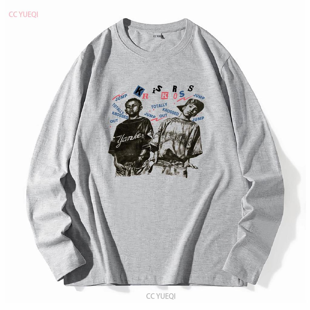 Новая Популярная Белая Футболка Kris Kross Хлопок Полный Размер S 5xl Jk376 Винтажная Стиранная Повседневная Уличная Одежда Дизайнерская Одежда Стильная