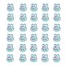 30pcs Transparent Cute Rabbit Button DIY Clothing Sewing Buttons Bunny Buttons  Sewing Supplies