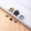 Duty For Wardrobe With Screws Double Roller Catch Cupboard Lock Furniture Fittings Door Stop Closer