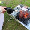 Black Hand-cranked Air Blower Durable BBQ Grill Fire Bellows Tools Barbecue Fan  Picnic