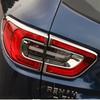 Rear Tail Lights Lamp Frame Eyebrow Decorative Sequ Cover Trim For Renault Kadjar 2016 - 2018 ABS Chrome Accessories Exterior