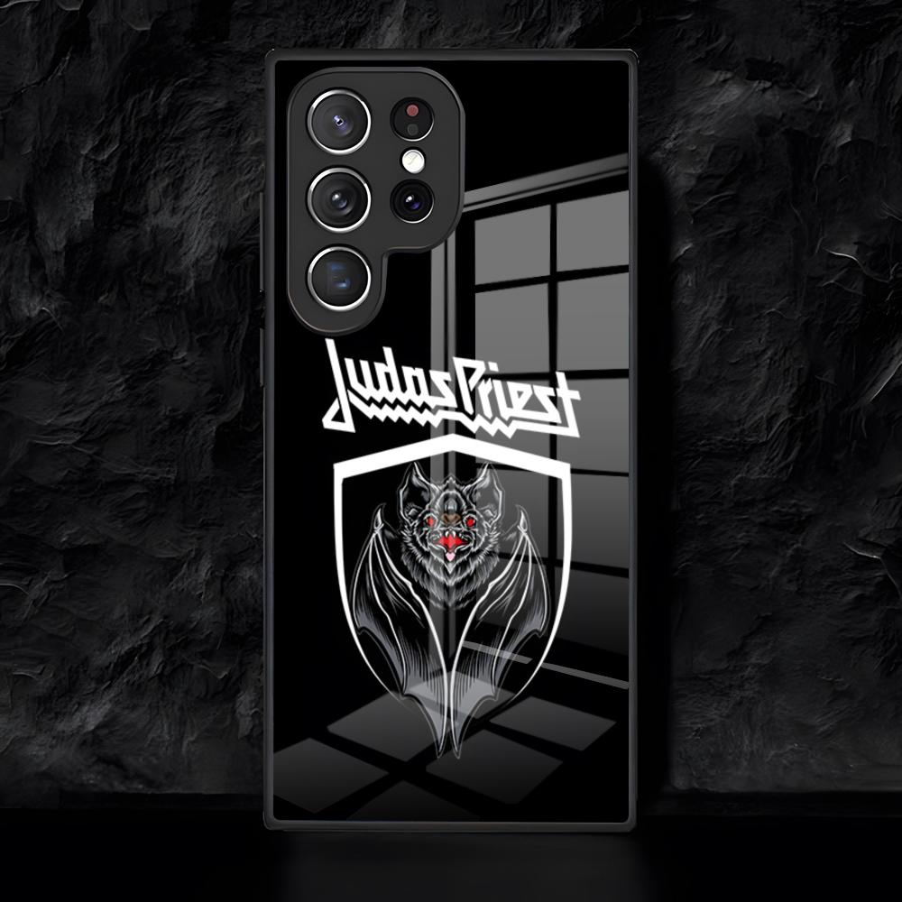 Band J-Judas P-Priest Phone Case For Samsung S26 S25 Edge Ultra 24 23 22 21 Ultra Plus Fe A55 56 15 4G 5GGlass Cover