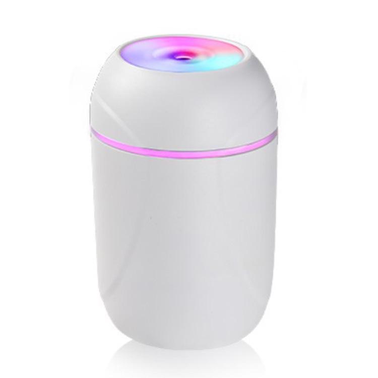 Colorful Portable USB Air Humidifier for Home & Car - Silent, Logo Gift Option