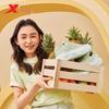 Xtep Women's 'Pineapple' Platform Casual Dad Sneakers