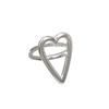 Exquisite Geometric Layered Design Ring In 925 Sterling Silver For Women Trendy