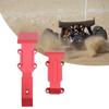 RC Car Skid Plate Front and Rear RC Car Aluminum Skid Plate for   1Celsius16   Slash