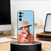 rapper-Bad- Bunny Phone Case Black Silicone Soft For Samsung S25,S24,S21,S22,S23,S30,Ultra,S20,Plus,Fe,Lite