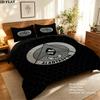 Alanyaspor Pattern Bedding uilt Set uilt Cover Pillowcase Home Decoration Birthday Gift (1 * duvet cover + 2 * pillowcase without core)