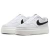 Nike Court Vision Alta Износостойкие Низкие Кеды для Скейтборда Женские Белые Черные Кроссовки DZ5394-107