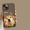 Милый чехол для телефона с парой собак корги для IPhone 16 Pro Max 15 14 13 12 11 X XS 7 8 Plus, смешные животные, прозрачные мягкие силиконовые чехлы
