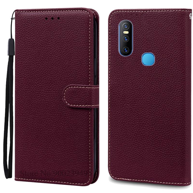 Чехол для Vivo V15 Vivo 1819, кожаный чехол-бумажник с откидной крышкой для Vivo V15 V 15, силиконовый чехол Vivo 1819, чехол Fundas Etui