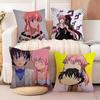 Аниме Чехол для подушки The F-Future D-Diary Чехол для подушки против пылевых клещей Невидимая молния Шелковистый короткий плюш Наволочка для диванной подушки