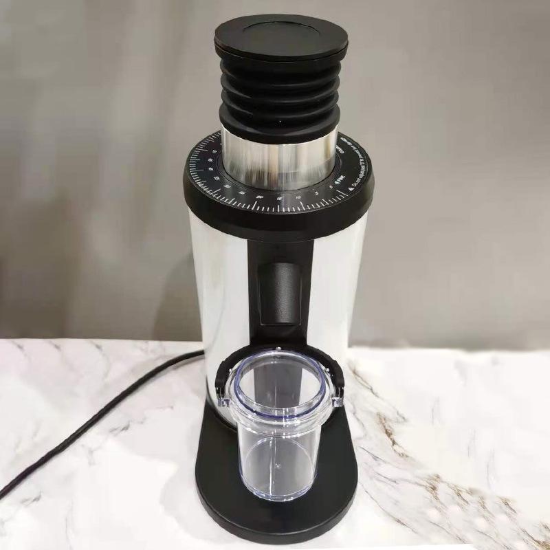 Итальянская кофемолка DF64 с телескопическим выдувным контейнером для зерен для очистки от остатков порошка