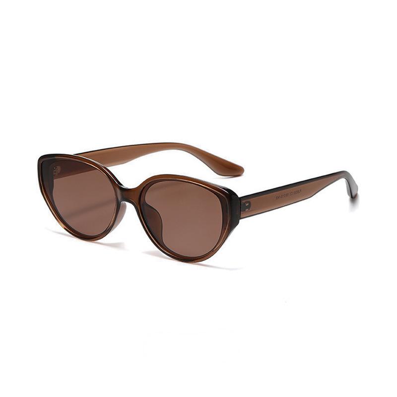 Internet celebrity cat eye sunglasses women show small face summer advanced sense UV protection fashion small frame polarized sunglasses