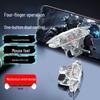 Четырехпальцевая игровая кнопка Delta Tactical - Механический наплечный контроллер для элитных игр