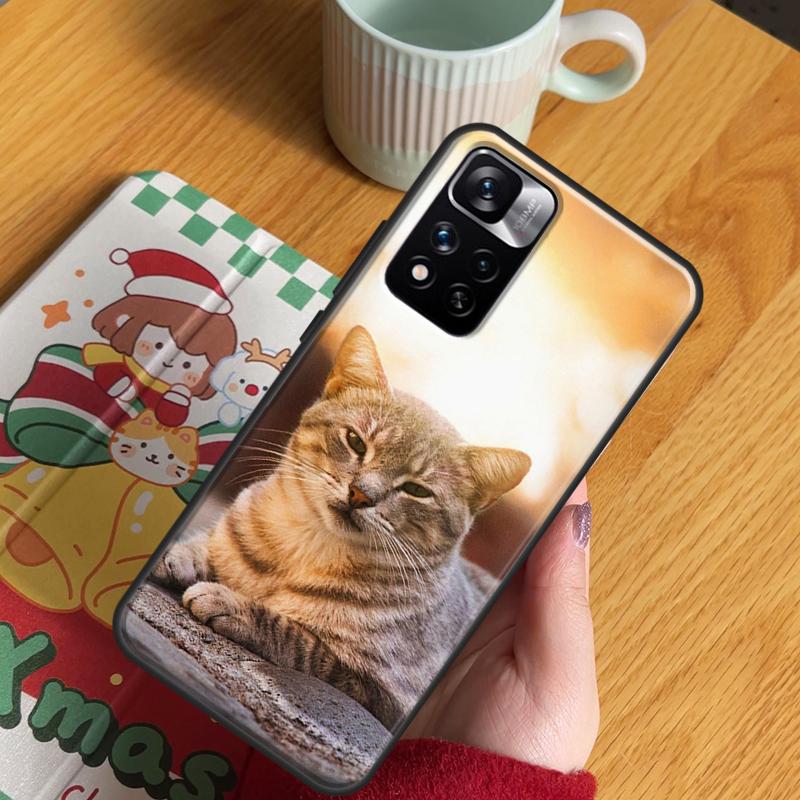 Cute Cat Animals Kitten Case For Xiaomi Redmi Note 13 Pro 14 12 11 10 15 Pro Plus Redmi 15 C 13 10C 12C 13C 14C Cover