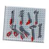 1/64 Garage Tool Set with Pegboard for Architectural Models, Scale Accessories, Auto Repair
