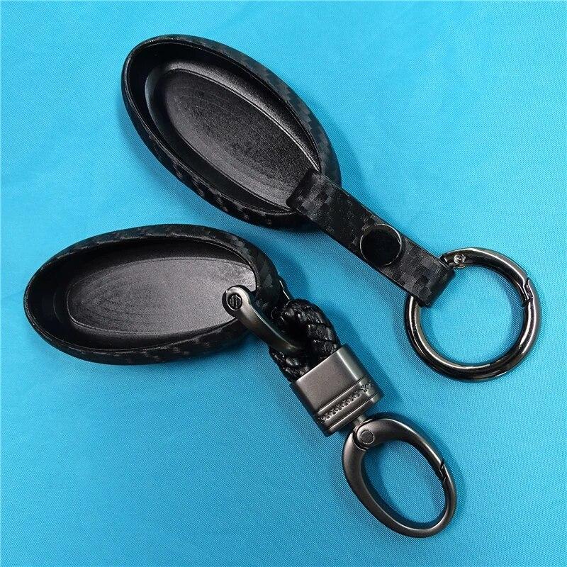 Силиконовый чехол для ключей из углеродного волокна, автомобильный Стайлинг, чехол для Nissan Versa Altima Armada Maxima для Titan 370Z для Infiniti M35 JX35 Q50