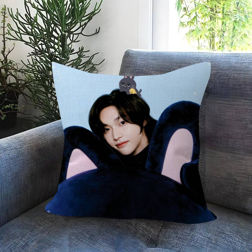 Personalized Pillow Dust Cover Bedroom Kids Party Decoration Pillowcase Birthday Children Gift RRRiize SINGER Wonbin