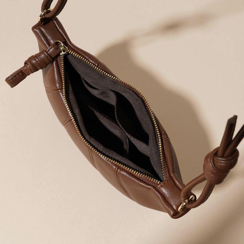 Сумка High Sense Niche, женская модная сумка-мессенджер в стиле ретро, сумка-круассан, женская сумка для пельменей в дорогу