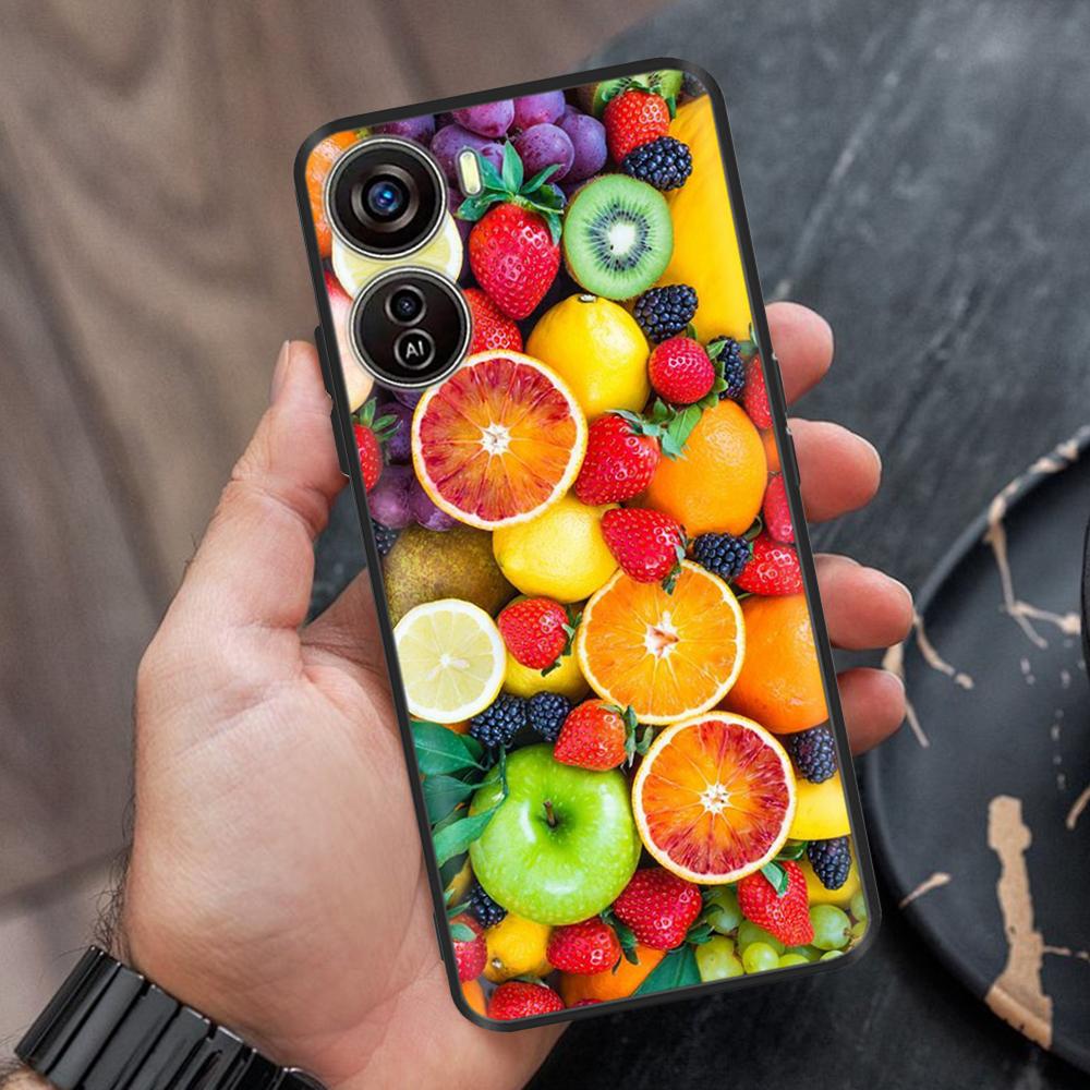 For ZTE Blade V50 Design Case Cartoon Soft TPU Cover for ZTE Blade V50 Design 5G Case Flower Silicone Case V50Design 4G Bumper