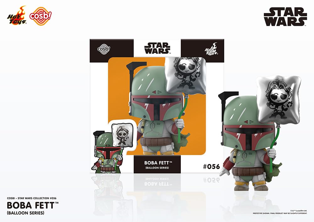 Cosby Star Wars Collection Movie Star Wars Boba Fett Figure (Balloon Series) #056 Non-Scale