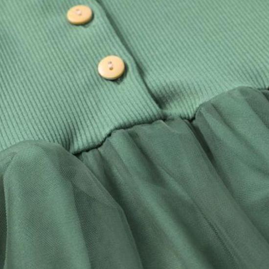 Детское платье, детское летнее платье, марлевое платье из сетчатой ​​ткани для девочек, детское марлевое платье принцессы, летнее платье