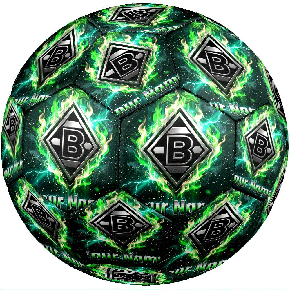Borussia Mönchengladbach Fashion Size 5 Football Wearproof Non‑Slip Soccer Ball For Sports Training Entertainment Use
