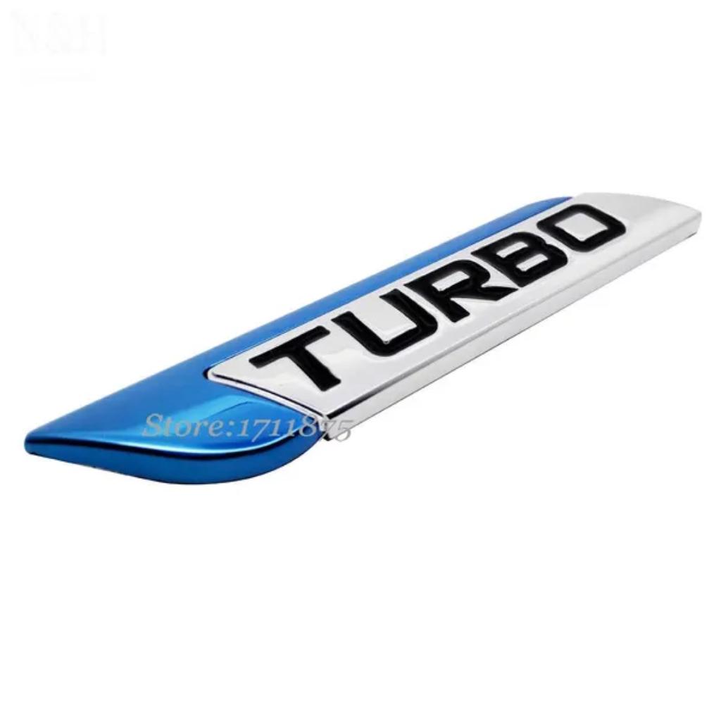 Эмблема Металлические Аксессуары Украшение Для TURBO Логотип Наклейка Значок Наклейка Для Автомобиля