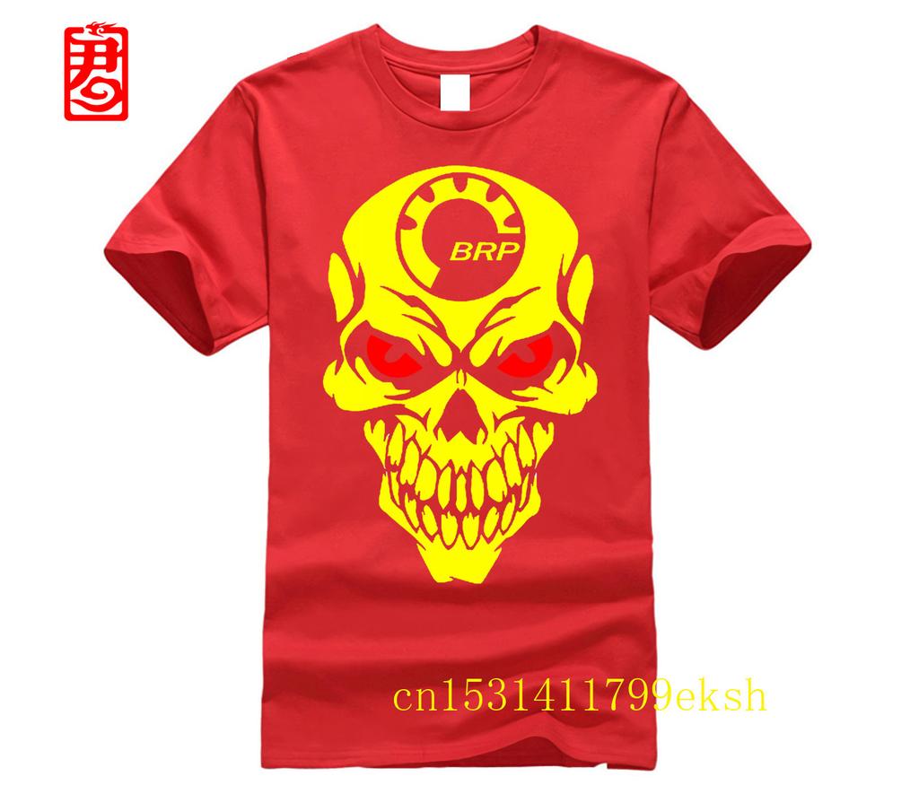Can Am Mens Crewneck Short Sleeve Tees Shirt Plus Size Men Cotton Spandex Oneck Tee Shirt New Style Brp Tee