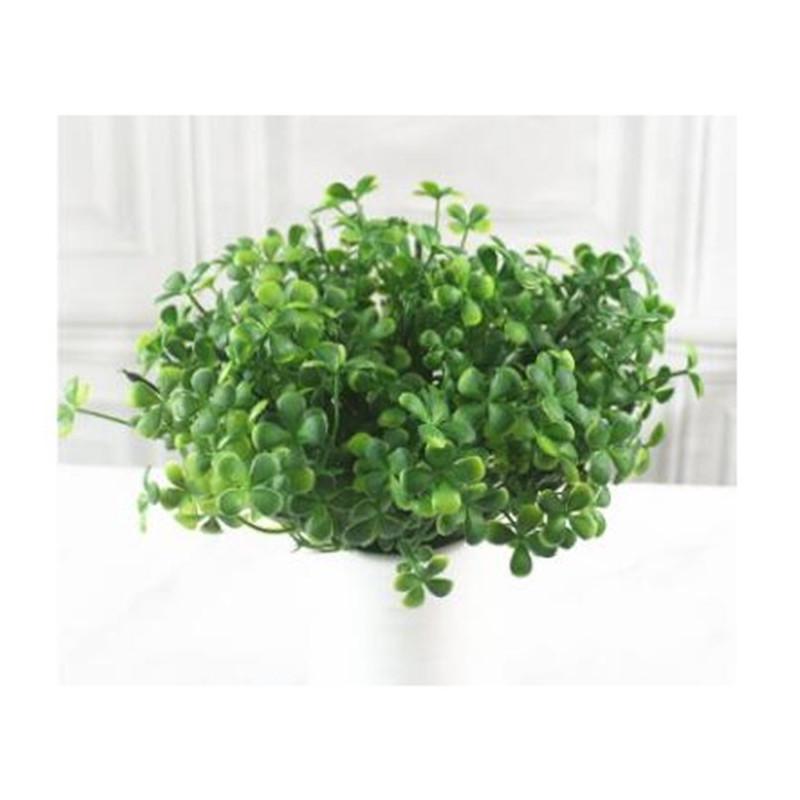 Эвкалипт Пластиковый Искусственный Зеленый Трава Цветок Растение Свадьба Украшение Дома Настольный Декор