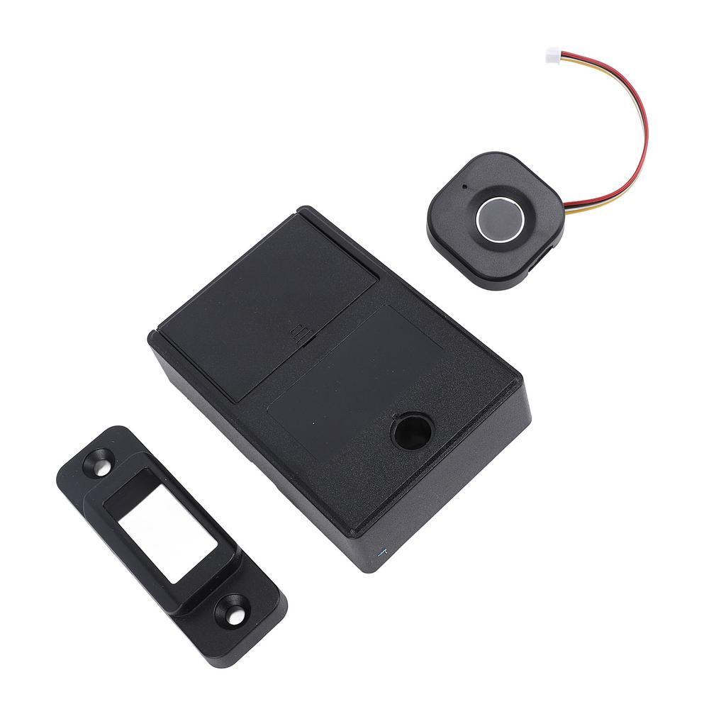 Fingerprint Cabinet Lock Smart Biometric Keyless Support USB Emergency Charge Child Safety Drawer