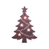 7pcs Wooden Christmas Wall Decoration Reindeer Wall Stickers Crafts  Party Decoration