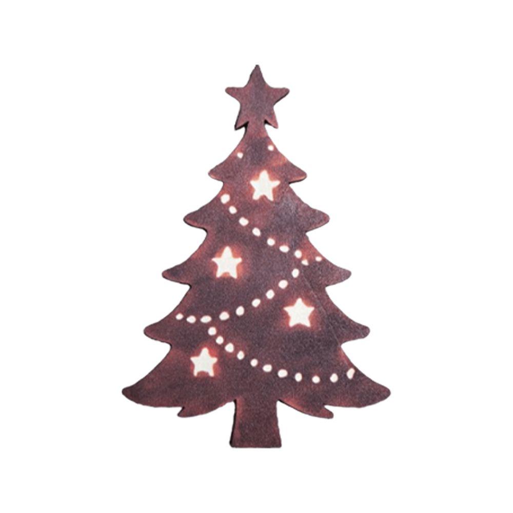 7pcs Wooden Christmas Wall Decoration Reindeer Wall Stickers Crafts Party Decoration