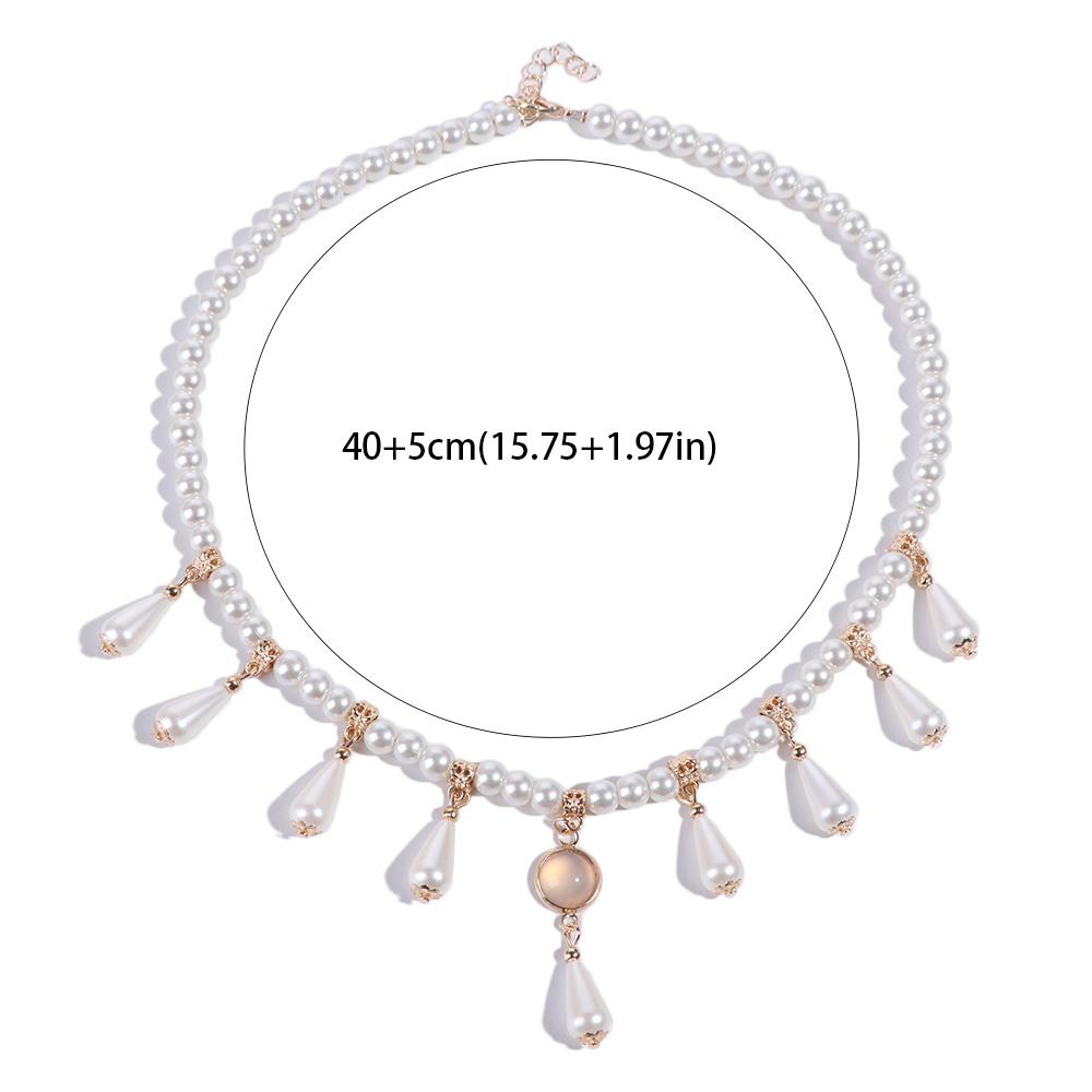 Vintage Hanfu Necklaces Exquisite Cheongsam Necklace Vintage Chinese Style Necklace Jewelry