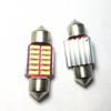 10PCS Car Festoon 31mm 36mm 39mm 42mm LED Bulb C5W Super Bright 4014 SMD Canbus Car Styling LightInterior reading lamp 12V
