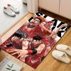 "Basketball Team Action Artwork" Patterned carpet, suitable as a non slip play mat for the living room and bedroom sofa