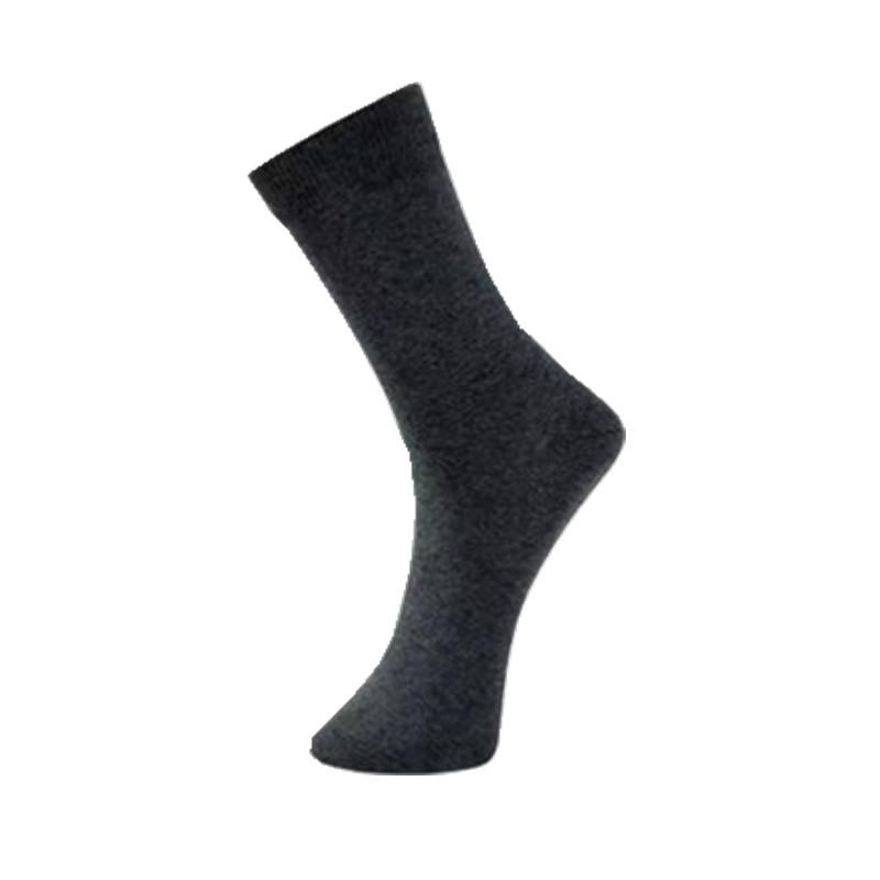 Мужские длинные черные носки для больших ног (Размер 44-48) - Очень большой, дезодорирующий, впитывающий пот, идеально подходит для осени и зимы