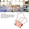 15pcs Rose Gold Binder Clips Strong Clamping Force Strong Clamping Force Metal Small Binder Clips for Office School Water Lily