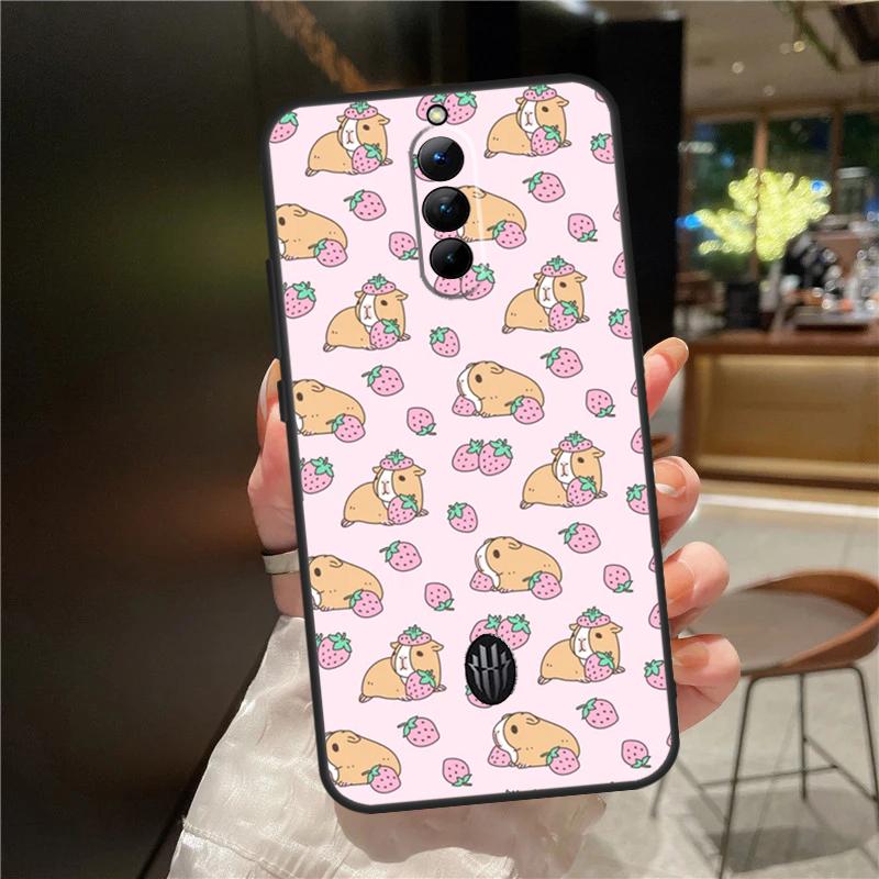 Cute Cartoon Guinea Pig Case For ZTE Nubia Red Magic 8 Pro 8S Pro Plus RedMagic 9 Pro Plus 6 7 6S 7S 6R 5S 5G Cover