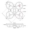 BETAFPV Air65 II 65 мм 1S Бесколлекторная рама Whoop для радиоуправляемого микро FPV гоночного дрона