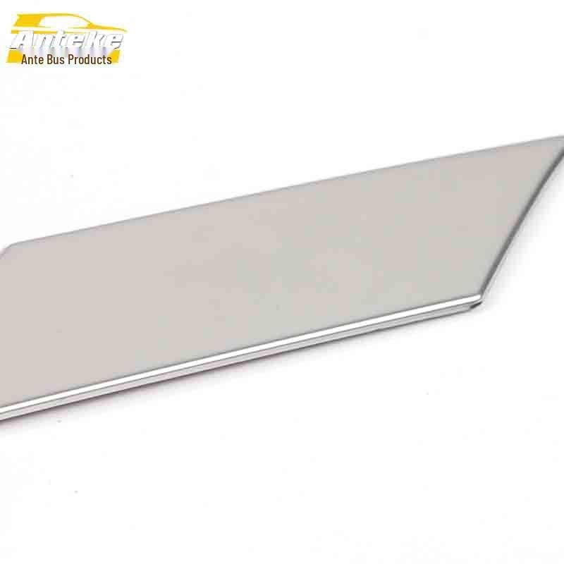 21 Fit Rear Bumper Trim - Stainless Steel Anti-Scratch Cover & Bright Strip