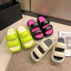 High-value Non-slip Fashion Heightening Slippers Women's Summer New Versatile Beach Cool Slippers Outer Wear