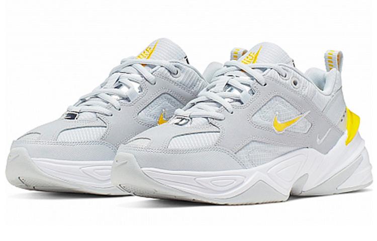 Nike M2K Tekno 'Pure Platinum Dynamic Yellow' Женские CN0153-001