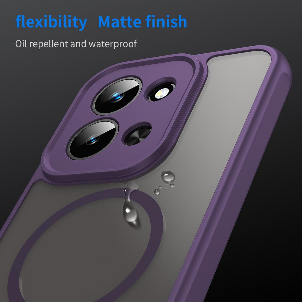 Xiaomi Redmi 15C 4G/15C 5G/Poco C85 4G(Европейский) Чехол для телефона, Магнитный противоударный чехол, Гибридный бампер для Xiaomi Redmi 15C 4G/15C 5G/Poco