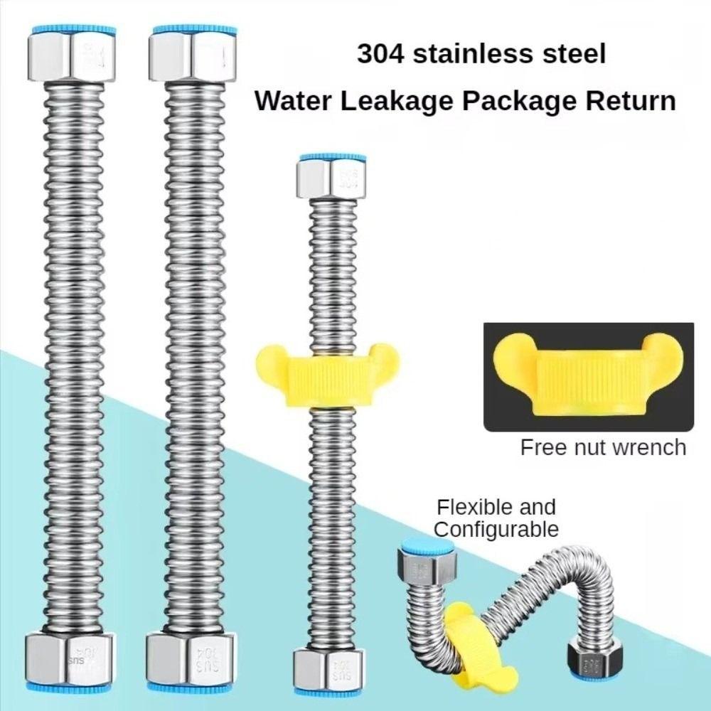 Corrugated Corrugated Water Pipe Silicone Gasket Faucet Connector Hose Faucet